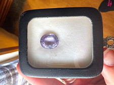 Purple Tourmaline Loose Gemstone - Oval Shape Cut Stone, 1 Piece