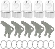 Paper Towel Dispenser Key, 10 Pack Toilet Paper Dispenser Key for Universal Waff