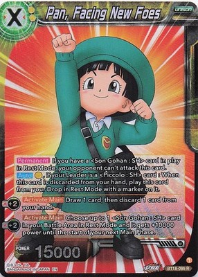 Pan, Facing New Foes BT18-095 Dawn of the Z-Legends Dragon Ball Super Foil NM