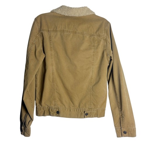 Prince & Fox Denim Jacket Kids Size Small Brown Utility Casual - Picture 5 of 7