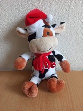 Kuscheltier Kuh Weihnachten LidlGB Wergona Mütze 20cm Plüsch Stofftier Christmas