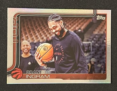 2025-26 Topps Basketball Brandon Ingram Toronto Raptors #30 Refractor