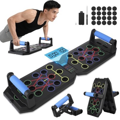 N in 1 Faltbare Tragbare Push Up Board, Liegestütze Brett, Multifunktionales