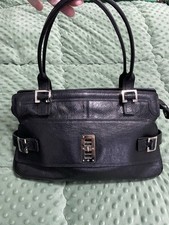 Vintage Mulberry Maggie Tote  Leather Handbag With Postman’s Lock