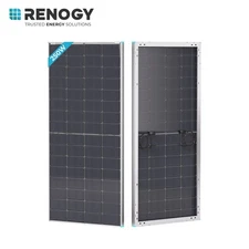 Renogy N-Type 16BB 12V 250W Bifacial Solar Panel Double-Side High-Efficiency PV