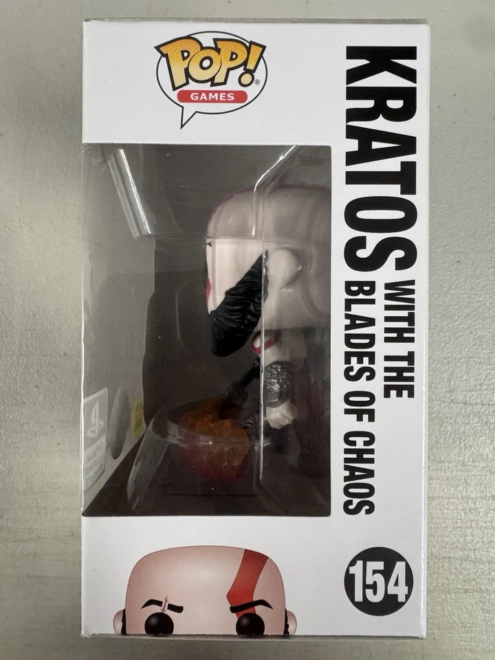 Кратос (Сияние) 154 ~ Бог войны ~ Funko Pop винил ~ PlayStation игры + протектор - Изображение 2 из 4