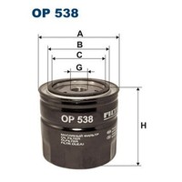 Filtron ÖLfilter Anschraubfilter Passend FüR Volvo 440 460 S40 V40 | Op 538