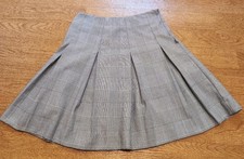 Dennis Catholic School Plaid Pleated Skirt, Size Girls 14, Excellent Condition