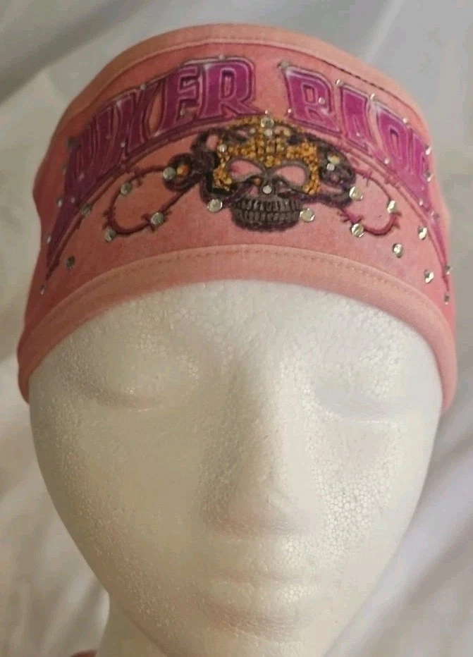 Diadema Capsmith Danbando EZ cola de caballo motociclista bebé terciopelo con pedrería Foto 4 de 4