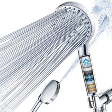Shower Head, High Pressure Filtered Shower Head with Handheld for Hard Water.