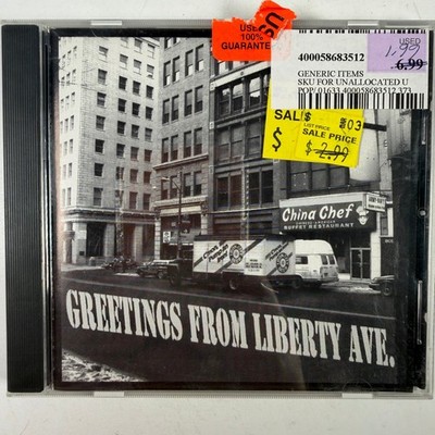Greetings From Liberty Ave. CD 1999 Various Artists Compilation Criminal Records