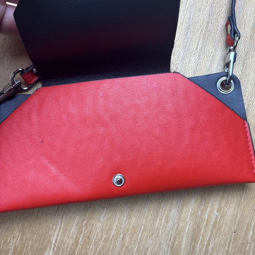 Authentic Rare Ray Ban Purse, Red - Picture 5 of 14