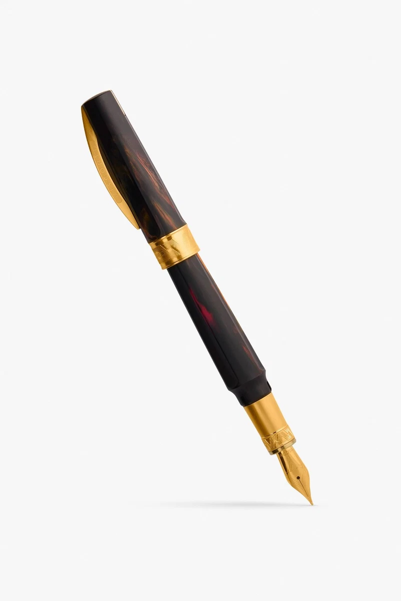 Stylo-plume VISCONTI Van Gogh Starry Night En Résine - Plume B Broard Large