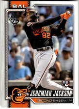 2026 Topps #277 JEREMIAH JACKSON Baltimore Orioles RC MLB