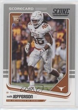 2018 Score Rookies Scorecard Malik Jefferson #343 0s0