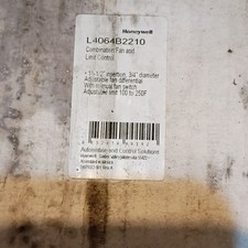 Honeywell Combination Fan and Limit Control L4064B2210 Model MPN L4064B2210
