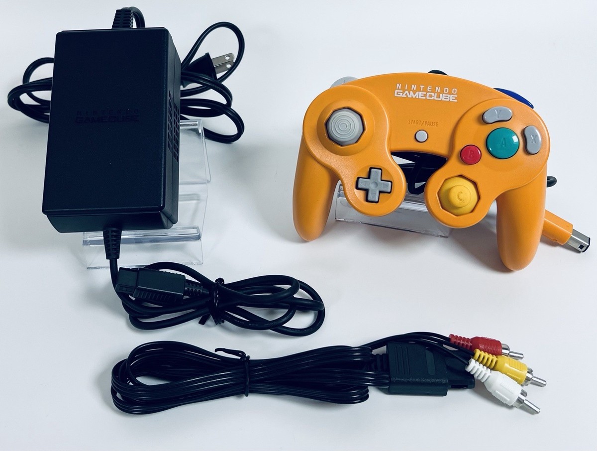 Nintendo GameCube (Orange) – Japan-Exclusive Color, Tested