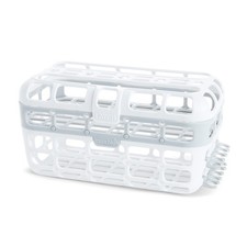Munchkin  High Capacity Dishwasher Basket, 1 Pack, Grey 1 Count Pack of 1 