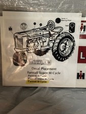 Farm all Pedal Car Decal Package Vintage pedal Car Farmall Decal Decal