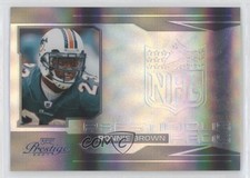 2007 Playoff Prestige Prestigious Pros Silver 8/50 Ronnie Brown #PP-14 1u6