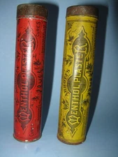 Abbott's Menthol Plaster Tins