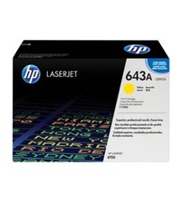 NEW SEALED Genuine HP 643A Yellow Toner Cartridge Q5952A for LaserJet 4700
