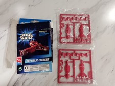 Amt Erlt Star Wars Episodio 1 Snapfast Mini Modelo Kit, Republic Cruiser x2