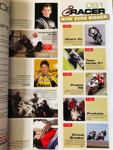 Motorcycle Racer Magazine July 2006 Cover: Foggy What Happens Now? 2422 - 第 2/2 張圖片