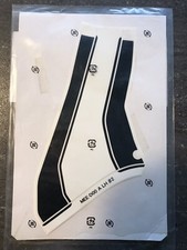 Honda CBR600R 2005 Stripe A, Left Middle Cowl, Type 2, Genuine OEM NOS.