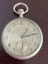 VINTAGE 12S ELGIN POCKET WATCH, GR. 315, KEEPING TIME, YEAR 1926