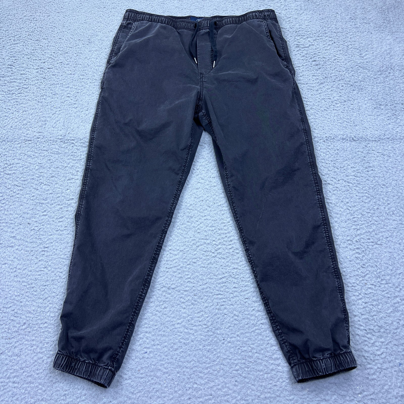 American Eagle Outfitters Jogger Pants Mens Medium Black Smart Casual Flex