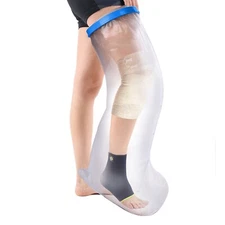 Medots Adult Full Leg Cover Protector for Shower-Reusable, Waterproof Cast Cover