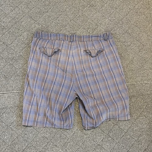 Woolrich Shorts Womens 38W Purple Plaid Bermuda Golf Outdoor - Picture 6 of 7