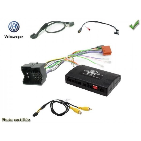 Récupérer commandes au volant Scirocco 2008-2013 et affichage écran blanc