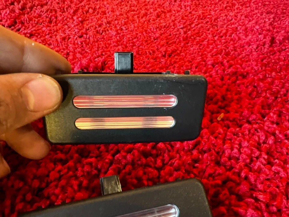 BMW E70 E82 E93 E84 SUN VISOR READING MAKEUP MIRROR LIGHT LAMP BLACK OEM 47K Foto 2 de 4