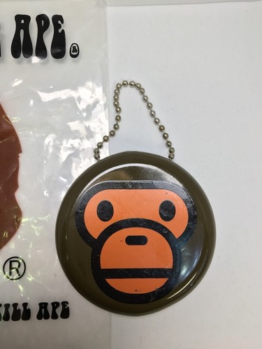 A BATHING APE MENS GOODS BABY MILO COIN CASE WALLET With Original Plastic Bag - Picture 2 of 6