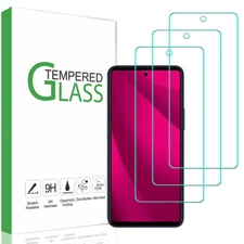 2PCS T-Mobile Revvl 7 7 Pro Revvl7 Tempered Glass Film Cover Screen Protector