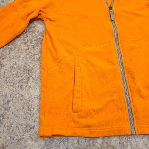 The North Face Jacket Boys Size XL 18/20 Orange Denali Polartec Fleece Full Zip - Picture 10 of 17
