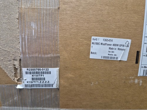 KEYSIGHT N6700C LXI Alimentation de laboratoire, 0 → 50V, 10A, 4 sorties 400W - Picture 16 of 17