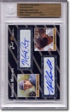 Mark Rogers * Nolan Reimold * Autograph Rookie Auto RC BGS 1/2