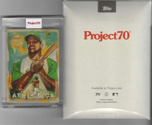 Topps Project 70 Card 38 - Reggie Jackson by Andrew Thiele - PR 2513!