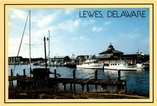 Lewes, Delaware, Kevin N. Moore, Marketplace Merchandising, East 4th Postcard