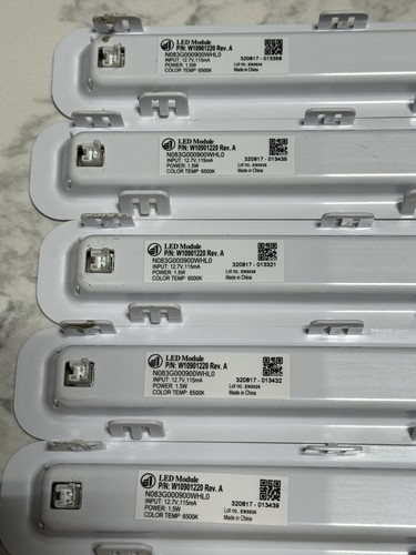 Módulo de luz LED para refrigerador KitchenAid WHIRLPOOL OEM W10901220 - Imagen 4 de 6