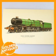 old King Class Locomotive No. 6018 King Henry VI Picture Print Painting