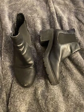 Steve Madden Womens Chelsea Boot Black Size 8