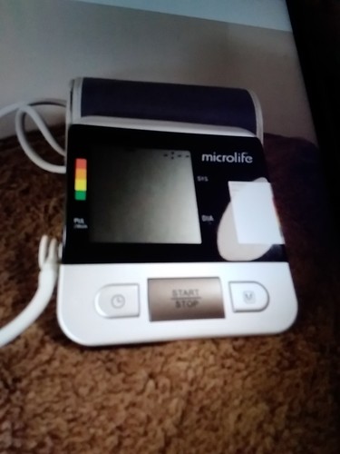 Microlife Deluxe Large Blood Pressure In Box W/Case Ac & Batteries