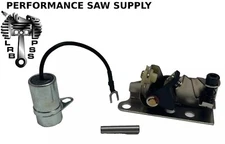 NEW ONAN POINTS & CONDENSER WITH METAL POINT PLUNGER B43 B48, & N SERIES