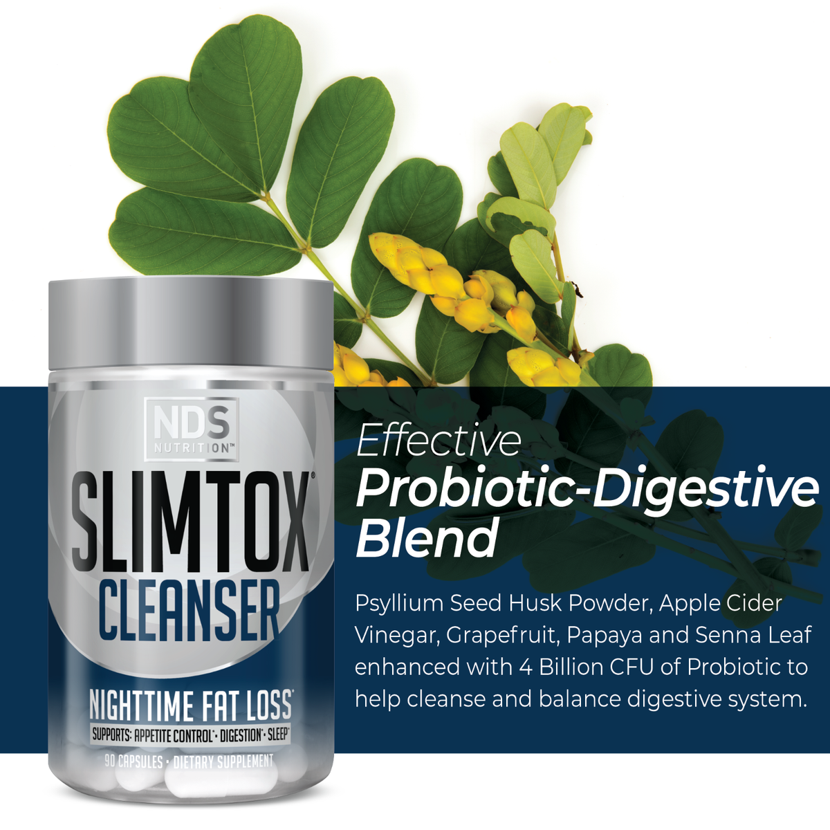 Slim-Tox - Fat-Loss Support - Appetite Control and Restful Sleep