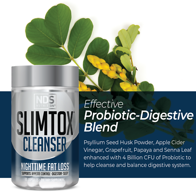Slim-Tox - Fat-Loss Support - Appetite Control and Restful Sleep