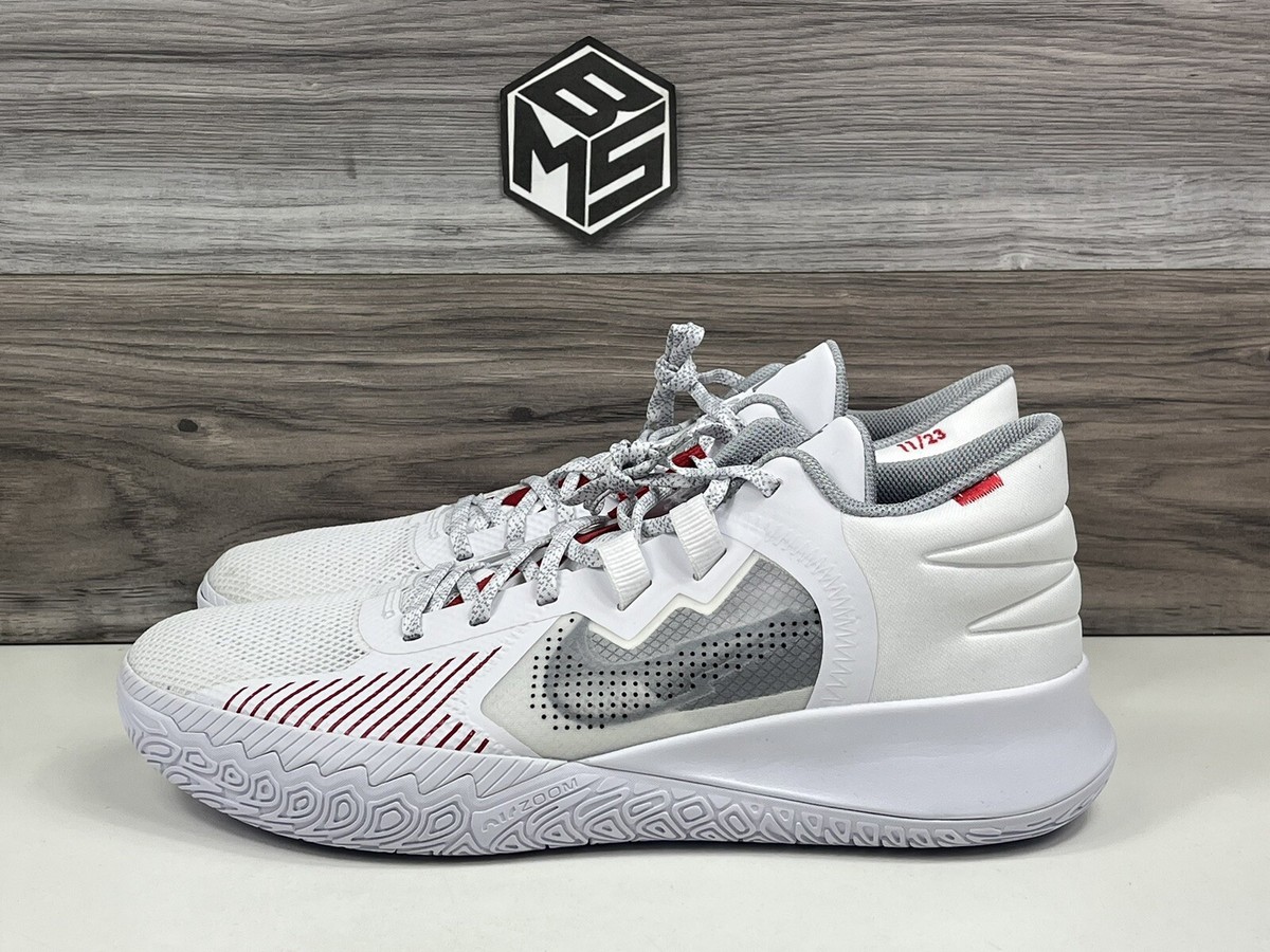NEW Nike Kyrie Flytrap V | White Red | size 14 | CZ4100 100